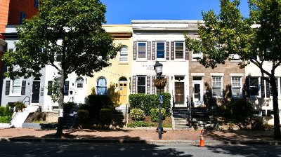 Row Houses on King Street, Alexandria, Virginia 048 S
