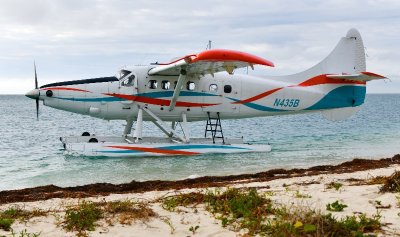 Key West Seaplane DHC Otter at Fort Jefferson, Dry Tortugas National Park, Key West, Florida Keys, Florida 423