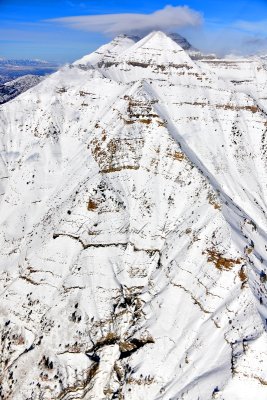 Mount Timpanogos from Provo Canyon,near Orem,  Utah 132 