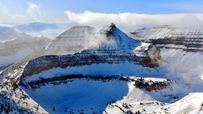 Mount Timpanogos, Robert Horn, Primrose Cirque, Aspen Grove, Utah 192a 