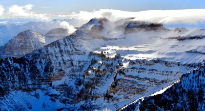 Mount Timpanogos, Robert Horn, Primrose Cirque, Aspen Grove, Utah 176b  