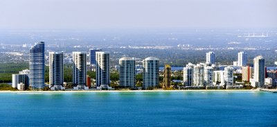 Bal Harbour Beach, Intercoastal Wasterway, Atlantic Ocean,  Miami, Florida 340  