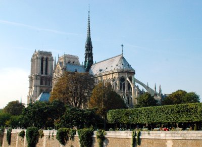 Cathdrale Notre-Dame de Paris, Square Jean XXIII, Ile de la Cite, Paris, France 136  