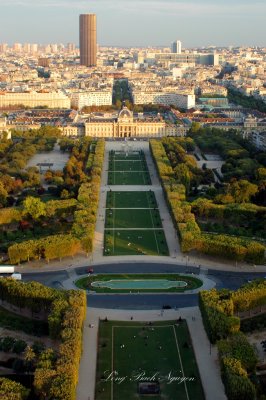 Bassins du Champ de Mars, Champ de Mars, cole Militaire, UNESCO World Heritage Centre, Montparnasse Tower, Paris, France 138