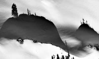 Mysterious Shadows on Vesper Peak, Cascade Mountains, Washiington 895  