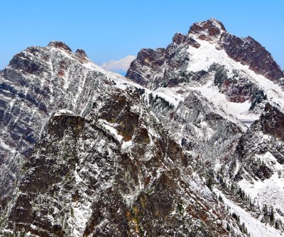 Gothic Peak, Foggy Lake, Mt Baker, Del Campo Peak, Cascade Mountains, Washington 169  