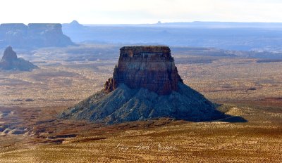 Tower Butte, Wild Horse Mesa, Pinnacle Rock, Tse Binjobaahi, Rainbow Plateau, Navajo Nation, Arizona 019
