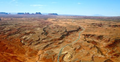 Utah Highway 163, Halgaitoh Wash, Eagle Mesa, Saddleback, Stagecoach, Sentinel Mesa, West Mtten Butte, East Mitten Butte 