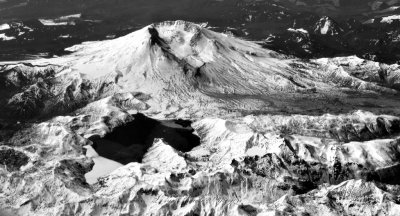 Mt St Helens, Lava Dome in Crater, Floating Island Flow, Pumice Plain, Catle Lake, Spirit Lake 