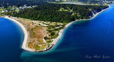 Point Wilson Lighthouse, Fort Worden State Park, Chinese Garden, Admiralty Inlet, Puget Sound, Strait of Juan de Fuca 