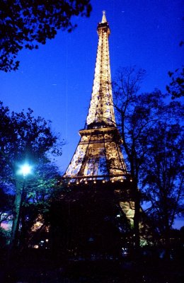 Eiffel Tower, Champ de Mars, Paris, France in 1991 043  