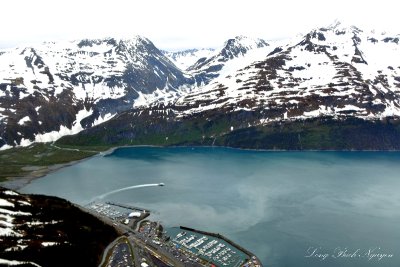 Whittier, Whittier Harbor, Passage Canal, Maynard Mountain, Learnard Glacier, , Alaska 667 