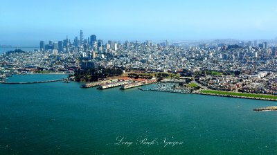 San Francisco, Marina District, Marina Green, Fort Mason, Fisherman's Wharf, Aquatic Park, SF Maritime Historical Park