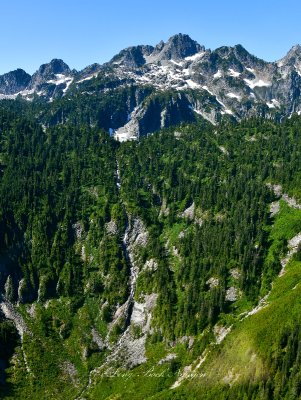 Chair Peak, Bryant Peak, Snow Lake, Rock Creek, Cascade Mountains, Washington 054  