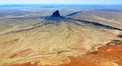 Shiprock Peak, Rock with Wings, Navajo Nation, New Mexico 271A  