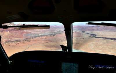 The General Daher Kodiak on long findal to Marble Canyon airstrip, Vermilion Cliffs, Navajo Bridge, Echo Cliff, Arizon 506 