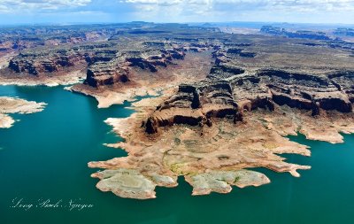 Lake Powell, Colorado River, Cummings Mesa Plateau, Dugean Canyon, Wetherill Canyon, Navajo Nation, Utah 801