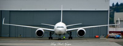 Boeing 777-10 at Boeing Flight Test Center, Boeing Field, Seattle, Washington 001