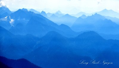 Peaks and Valleys of Central Cascade Mountains, Washington 180  