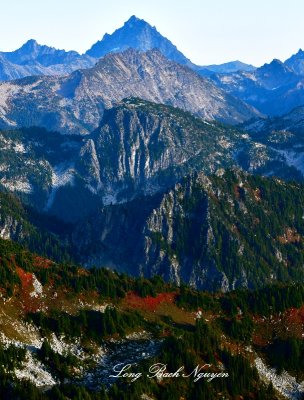 Mac Peak, Trice Mountain, The Cradle, Harding Mountain, Mount Stuart, Washington 1467  