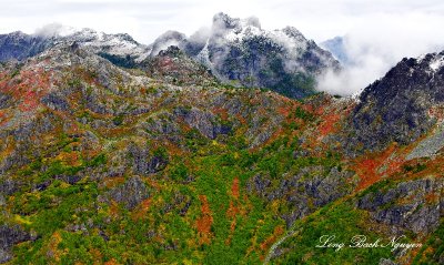 Gunn Peak, Gunnshy Peak, Jumpoff Ridge, Cascade Mountains, Washington 474  