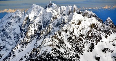 Mount Constance, Cascade Mountains, Olympic Mountain, Washington 352  