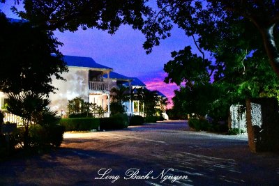 Little Basin Villas at Night, Islamorada, Florida Keys, Florida 337  