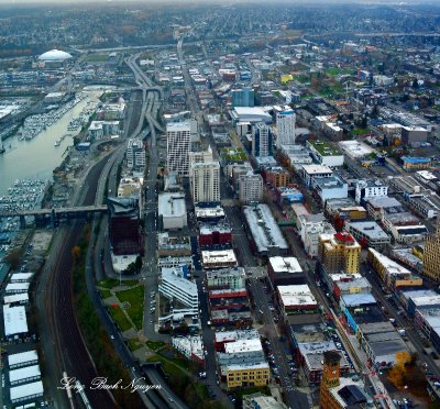 Downtown Tacoma, Tacoma Dome, Washington 