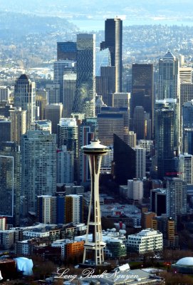 Space Needle and Vertical Skyline of Seattle, Washington 269 