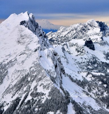 Three Fingers Mountain, Mount Bullon, Mount Baker, Cascade Mountains, Washington 1642 