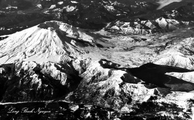 Mount St Helens and Spirit Lake, National Volcanic Monument, Washington 059  