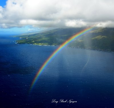 Rainbow near Hana Airport, Maui, Hawaii 079  