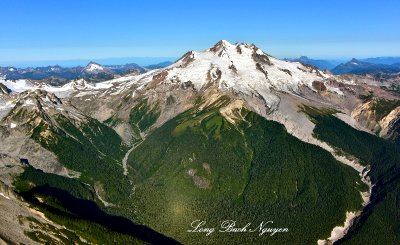 Glacier Peak, Kennedy Peak, Kennedy Glacier, Scimitar Glacier, Sitkum Glacier, Cascade Mountains, Washington 657 