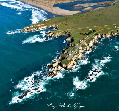 Point Arena Lighthouse and Scenic View, Garcia River, Point Arena, California 112