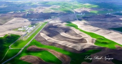 Colfax Airport in Palouse Hills, Washington.214