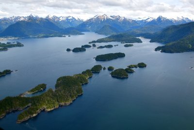 Islands around Sitka, Mt Verslovia, Bear Mountain, Sugarloaft Mt, Eastern Channal, Sitka Alaska 339