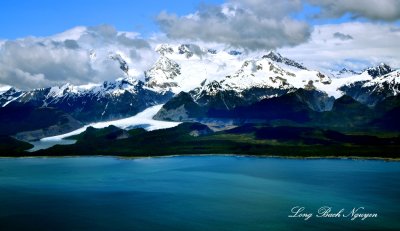 Glacier Bay National Monument,  Finger Glacier, Mt La Perouse, Alaska  539 