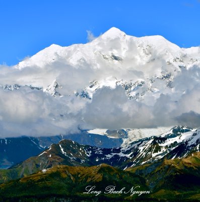 Glacier Bay National Monument, Lituya Bay, Mt Fairweather, Fairweather Range, Alaska  686 