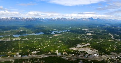 Matanuska Valley, Cottonwood Lake, Finger Lake, Bald Mountain Ridge, Gomvernment Peak, Arksose Ridge, Palmer Alaska 212 