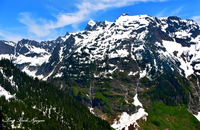 Mount Shuksan, Fisher Chimney, Lower Curtis Glacier, Upper Curtis Glacier, The Hourglass, Summit Pyramid, North Cascades  