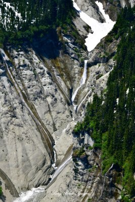 Waterfalls of Ptarmigan Ridge, Mount Baker, Washington 149  