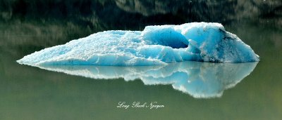 Iceberg on Knik Glacier Lake, Palmer, Alaska 412a  
