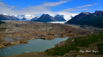Kennicott Glacier, Gates Glacier, Donoho Peak, Root Glacier, Bonanza Peak, Kennecott Mines National Historic Landmark, McCarthy
