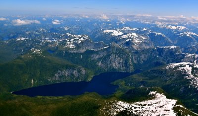 Kumealon Lake, Kitimat Ranges, Coast Mountains, Prince Rupert, British Columbia, Canada 486  