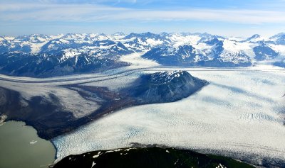 Grand Plateau Glacier,  Mt Lodge, St Elias Mountains, Glacier Bay National Monument, Alaska 277  
