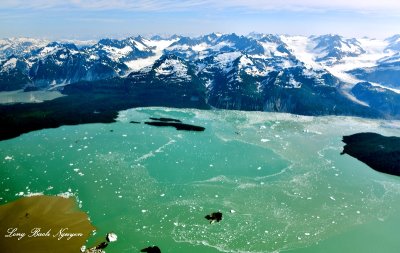 Alsek Glacier and Lake, St Elias Mountains, Glacier Bay National Park, Alaska 330  