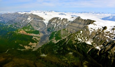 Robinson Mountains, Beare Glacier, Guyot Glacier, Wrangell Saint Elias National Monument, Southeast Alaska 717