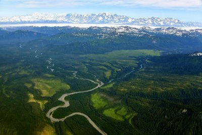 Kulthieth Creek, Kaliafa River, Robinson Mountains, Bering Glacier, Waxell Ridge, Mount Steller, Southeast Alaska 819