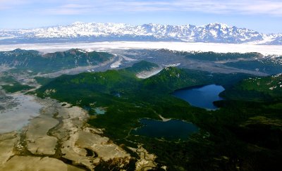 Donal Ridge, Hanna Lake, Grindle Hills, Bering Glacier, Waxell Ridge, Alaska 831 