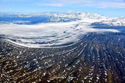 Massive Bering Glacier, Waxell Mountain, Alaska 930  